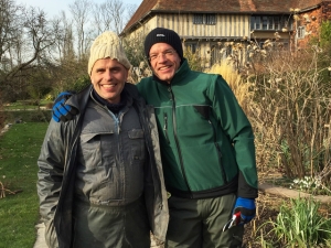 Headgardener Fergus und sein Lehrbub