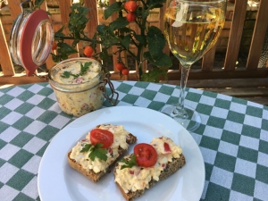 Ei-Tomaten-Aufstrich