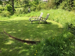 Privatgarten in England