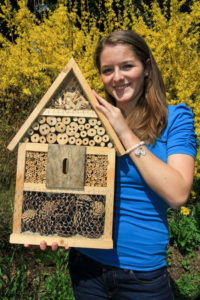 Insektenhotels - das Zeichen, dass Nützlinge wichtig sind