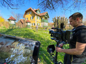 TV-Dreh im Garten Ploberger