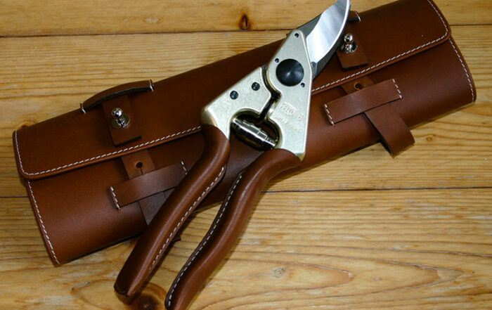 Baumschere Felco mit Ledergriff