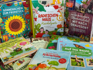 Gartenbücher für Kinder
