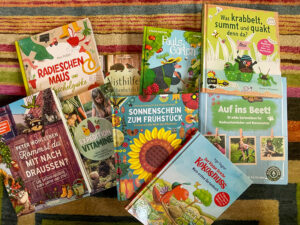 Gartenbücher für Kinder