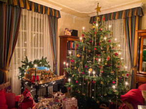 Geschmückter Christbaum