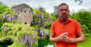 Karl Ploberger auf romantischer Gartenreise