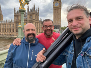Das TV-Team: Lukas Kronsteiner, Karl Ploberger und Alex Limberger