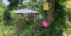 Ein Nostalgiegarten im steirischen Bad Waltersdorf (ORF/Talk TV/Lena Weithofer
