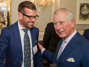King Charles III und der Biogärtner