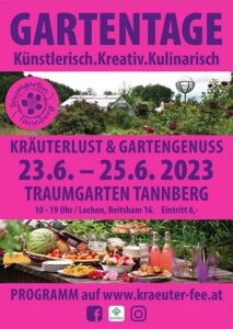 Gartentage Traumgarten Tannberg