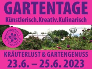 Gartentage Traumgarten Tannberg