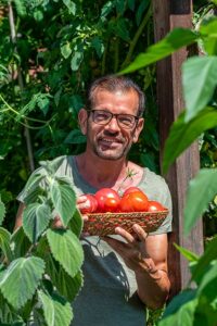 Ploberger mit Tomaten