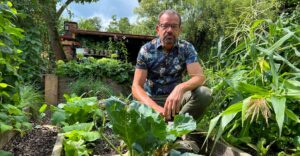 Ploberger im Gemüsegarten