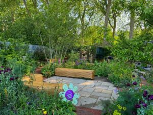 Ein Kinder-Garten auf der Chelsea-Flower-Show