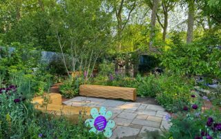 Ein Kinder-Garten auf der Chelsea-Flower-Show