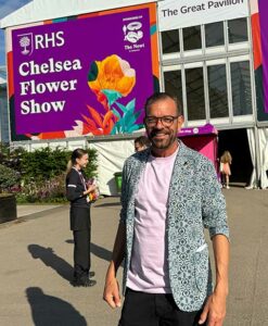 Ploberger auf der Chelsea-Flower-Show