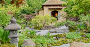 Der Siegergarten des Publikums - der japanische Tee-Garten