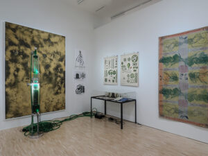 Der Algenreaktor als Lebensmittel - Maschine der Zukunft (c) Landesgalerie NÖ