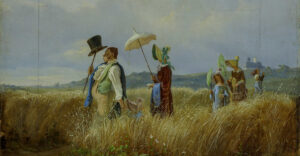 Sonntagsspaziergang von Carl Spitzweg (c) Salzburger Museum