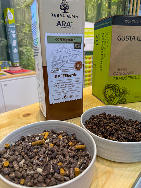 Kaffee-Erde Kaffee-Erde