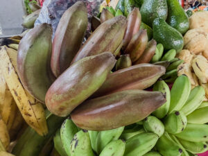 Enorme Vielfalt an Bananen