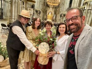 Rosentaufe in der Wiener Votivkirche