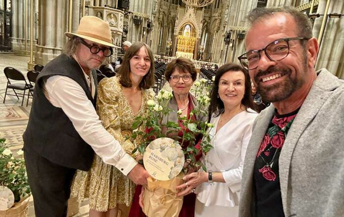 Rosentaufe in der Wiener Votivkirche