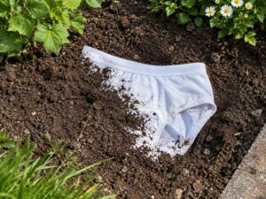 Eingegrabene Unterhose